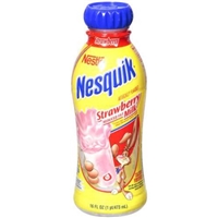 Nesquik Low Fat Strawberry Milk Product Image