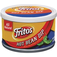 Fritos Hot Bean Dip With Jalapeno Peppers Packaging Image