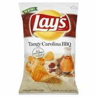 Lay's Tangy Carolina BBQ Chips Food Product Image