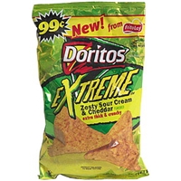 Doritos Tortilla Chips Extra Thick & Crunchy, Zesty Sour Cream ...