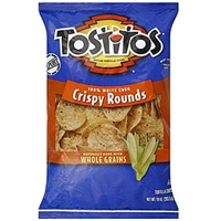Tostitos Tortilla Chips Crispy Rounds, 100% White Corn Allergy and ...