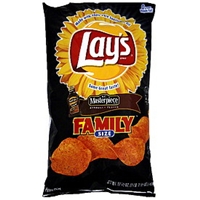 Lay's Potato Chips Kc Masterpiece Barbecue Flavor, Family Size Allergy ...