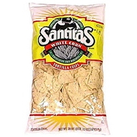 Santitas Tortilla Chips White Corn Tortilla Chips Food Product Image