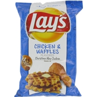 Lay S Chicken Waffles Potato Chips Allergy And Ingredient Information