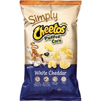 Cheetos Simply Natural Puffy Puffed Corn White Cheddar Allergy and ...