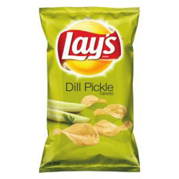 Lay's Potato Chips Dill Pickle Food Product Image