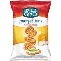 Rold Gold Three Cheese Pretzel Thins Product Image