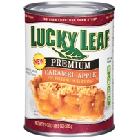 Lucky Leaf Premium Carmel Apple Pie Filling Or Topping Food Product Image