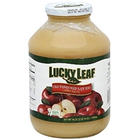 Lucky Leaf Apple Sauce Old Fashioned Natural Food Product Image