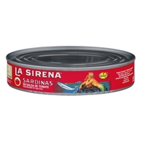 La Sirena  Sardines in Tomato Sauce Food Product Image