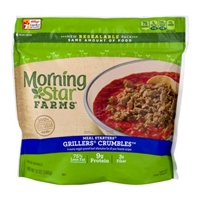 MorningStar Farms Meal Starters, Grillers Crumbles Food Product Image