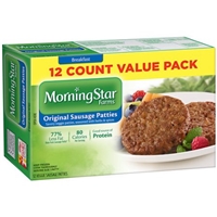 Morningstar Farms Sausage Patties Original Value Pack - 12 Ct Food Product Image