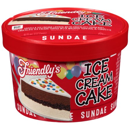 Friendly's Ice Cream Cake Sundae Product Image