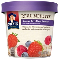 Quaker Real Medleys Summer Berry Oatmeal Product Image
