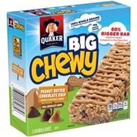 Quaker Big Chewy Peanut Butter Chocolate Chip Granola Bars - 5 Ct