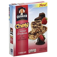 Quaker Granola Bars Chocolate Strawberries Flavor Product Image