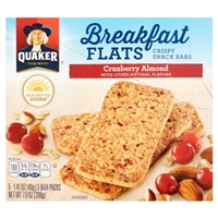 Quaker Breakfast Flats, Cranberry Almond Food Product Image