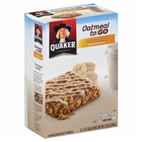 Quaker Oatmeal To Go Banana Bread Breakfast Bars Product Image