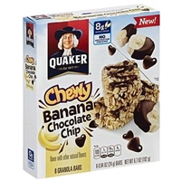 Quaker Granola Bars Banana Chocolate Chip Product Image