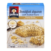 Quaker Breakfast Squares Peanut Butter Bars Product Image