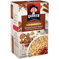 Quaker Cinnamon & Spice Instant Oatmeal, 1.51 oz, 8 count