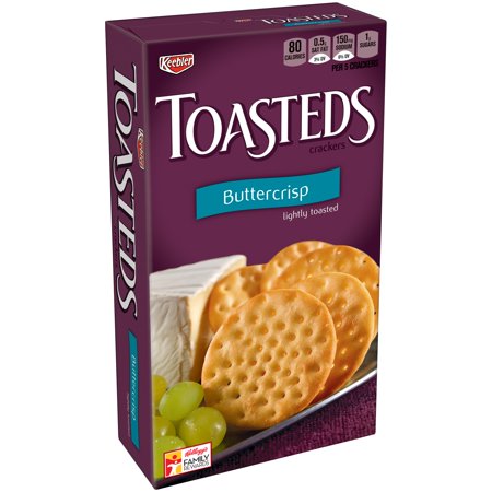 Keebler Toasteds Buttercrisp Crackers Product Image