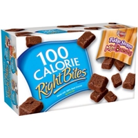 100 Calorie Right Bites Mini Brownies - 6 Ct Food Product Image
