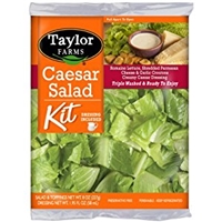 CLASSIC CAESAR CHOPPED ROMAINE, CROUTONS AND SHREDDED PARMESAN CHEESE WITH CREAMY CAESAR DRESSING SALAD KIT, CLASSIC CAESAR Product Image