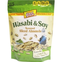 Good Sense Wasabi & Soy Seasoned Sliced Almonds, 5 oz Product Image