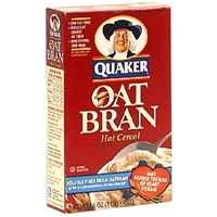 Quaker Hot Cereal Oat Bran 16 Oz Food Product Image