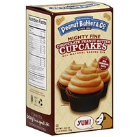 Peanut Butter & Co. Chocolate Peanut Butter Cupcakes 21 Oz Food Product Image