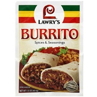 Lawry's Seasoning Burrito 1.5 Oz