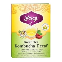 Yogi Herbal Tea Bags Decaf Green Tea Kombucha,96 pk Product Image