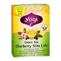 Yogi Green Tea Bags Blueberry Slim Life,96 pk Product Image