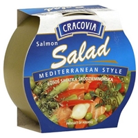 Cracovia Salmon Salad Mediterranean Style 6.34 Oz Product Image