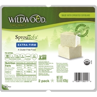 Wildwood, Sproutofu, Organic Extra Firm Tofu Cheese Food Product Image