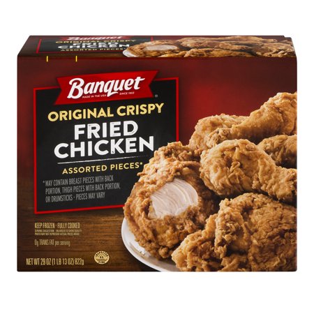 Banquet Crispy Fried Chicken Assorted Pieces Product Image