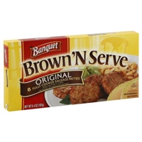Banquet Brown 'N Serve Sausage Patties Original - 8 CT Food Product Image