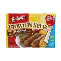 Banquet Brown 'N Serve Sausage Links Original - 10 CT Product Image