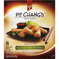 P.F. Chang's Mini Egg Rolls Vegetable - 8 CT Food Product Image