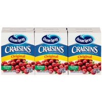 Ocean Spray Craisins Dried Cranberry Snack Packs - 6 Ct Product Image