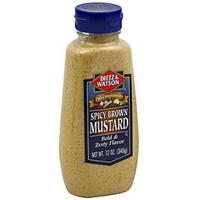 Dietz & Watson Mustard Spicy Brown Food Product Image