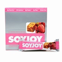Soyjoy Whole Soy & Fruit Bar Baked, Strawberry Food Product Image