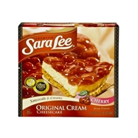 Sara Lee Premium Original Cream Cheesecake, Cherry Product Image
