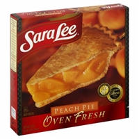 Sara Lee Oven Fresh Peach Pie Food Product Image