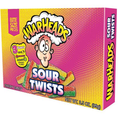 WarHeads Sour Twists Theater Box Food Product Image
