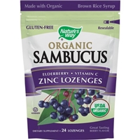 Nature's Way Organic Sambucus Zinc Lozenges Product Image