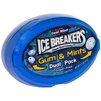 Ice Breakers Gum & Mints Cool Mint, Dual Pack Allergy and Ingredient ...