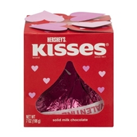 KISSES Valentines Giant Milk Chocolate Candy Food Product Image