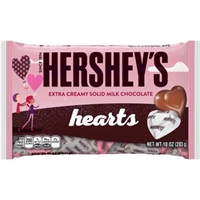 HERSHEY'S Valentine's Milk Chocolate Hearts, 10 Ounces Product Image